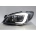 Subaru Impreza WRX GDB Version 9 05-07 Black Projector Headlamp w Light Bar Driving Lamp 